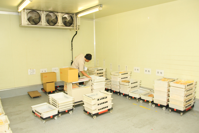 商品の品質を第一に考え、必要なものを、必要なときに、必要なだけ製造しています。